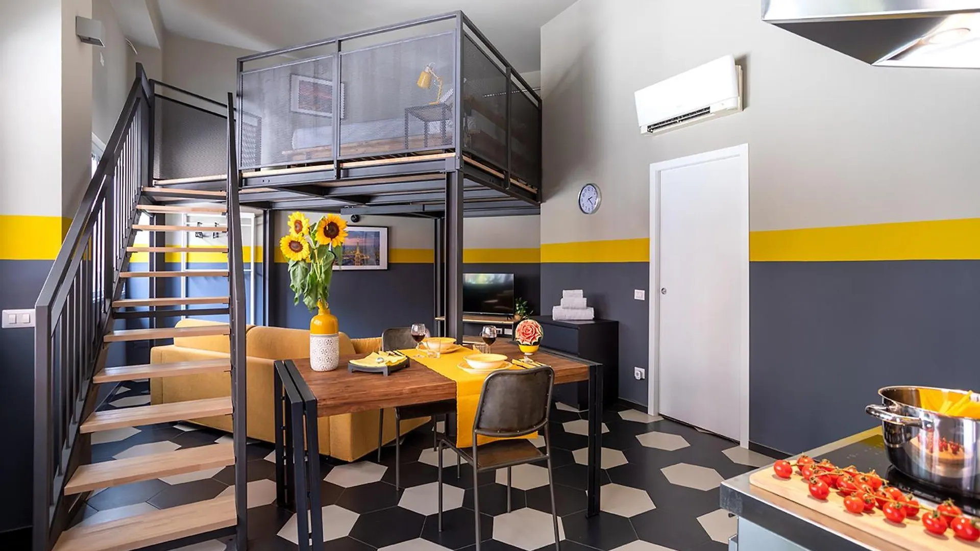 Apartment Duomo-Porta Venezia Design Loft Giallo 2 Milan